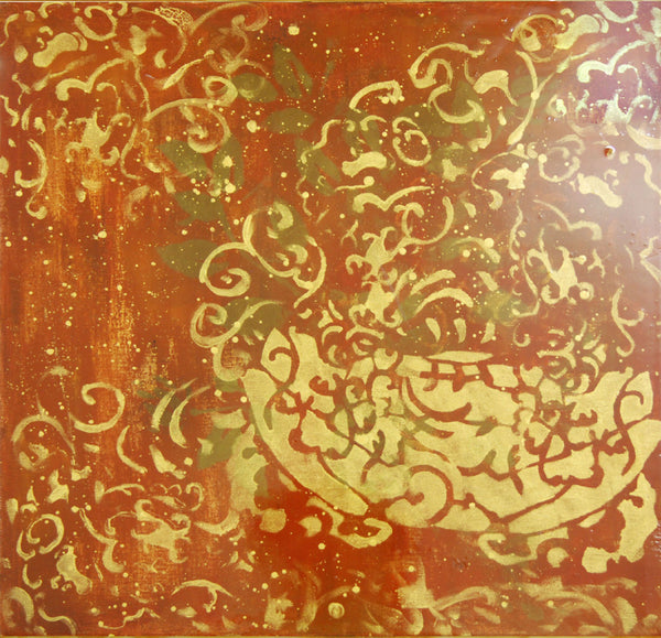 Surya Wall Decor Rwl-3012 - Stunning 60"H X 30"W Framed Art To Elevate Your Modern Home Decor Main, Rust Canvas Rwl3063-2424