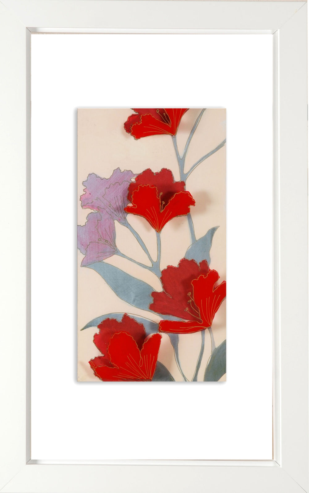 Surya Wall Decor Rwl-3012 - Stunning 60"H X 30"W Framed Art To Elevate Your Modern Home Decor Main, Blue Canvas Rwl3077-3060