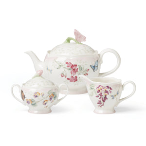 Lenox Butterfly Meadow Pink Ombre 5-Piece Tea Set Multi, PINK PORCELAIN 897102