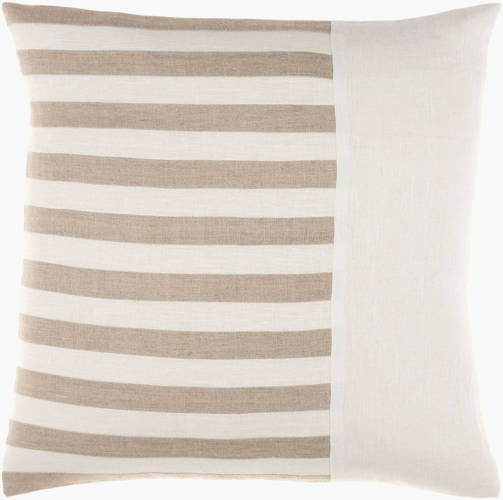 Livabliss Roxbury Woven Linen Accent Pillow Artisan Textural Weave for Cottage Coastal Farmhouse RXB002-2222P