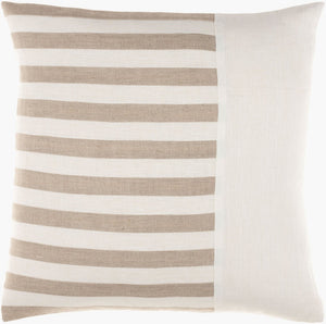 Livabliss Roxbury Woven Linen Accent Pillow Cottage Textured Square for Sofa or Reading Chair RXB002-2020D