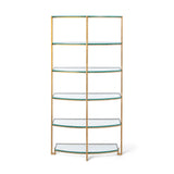 Park Hill Naomi Iron and Glass Etagere EFC26035