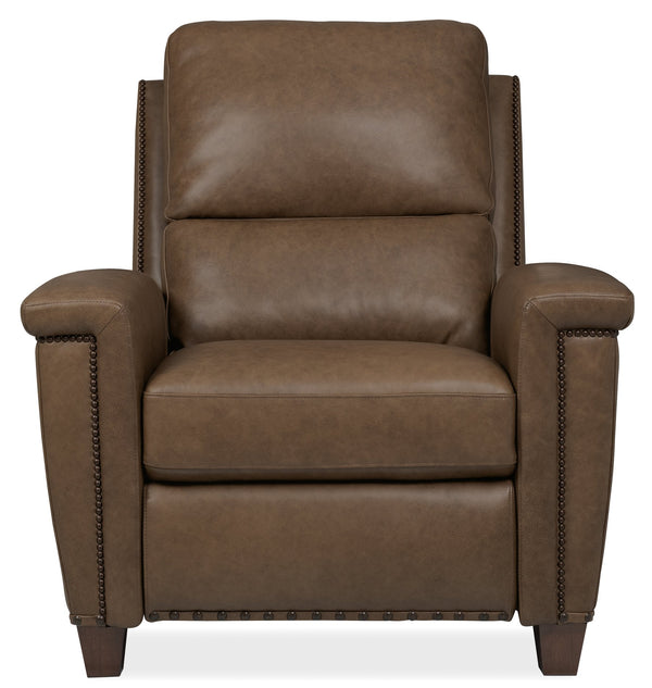 Hooker Furniture Julian Zero Gravity Power Recliner Top-grain Leather Bustle Back Formal Lounge Chair SS831-PHZ1-088