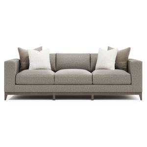 Bernhardt Bernhardt Noel Oversized 100" Fabric Sofa - Plush Upholstery, Tapered Wood Legs, Made-To-Order P7327B
