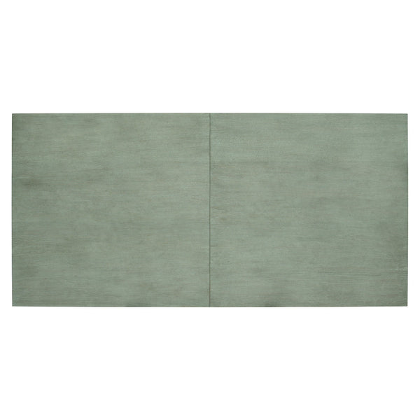 Bernhardt Bernhardt Linea 9-Piece Dining Set—Cerused Greige Oak, Extendable Table & Fully Upholstered Chairs K1933