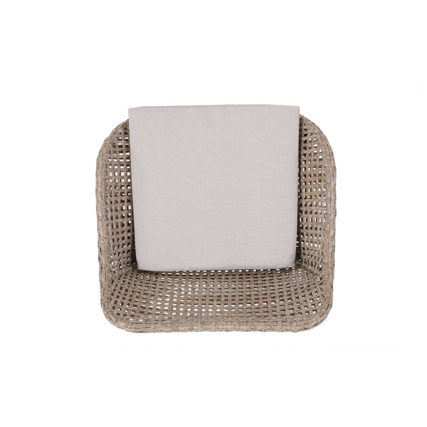 English Elm Pe Rattan Outdoor Bar Stools All Weather Woven Set with Cushioned Seats for Patio 71503.00MLBRN