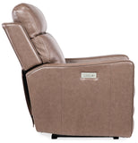 Twain Zero Gravity Power Recliner w/Power Headrest and Lumbar Brown SS645-PHZL1-070 Hooker Furniture