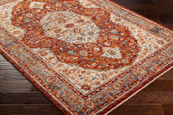 Livabliss Arya Machine Woven Polyester Viscose Accent Rug with Lustrous Sheen for Entryways RYA2307-233