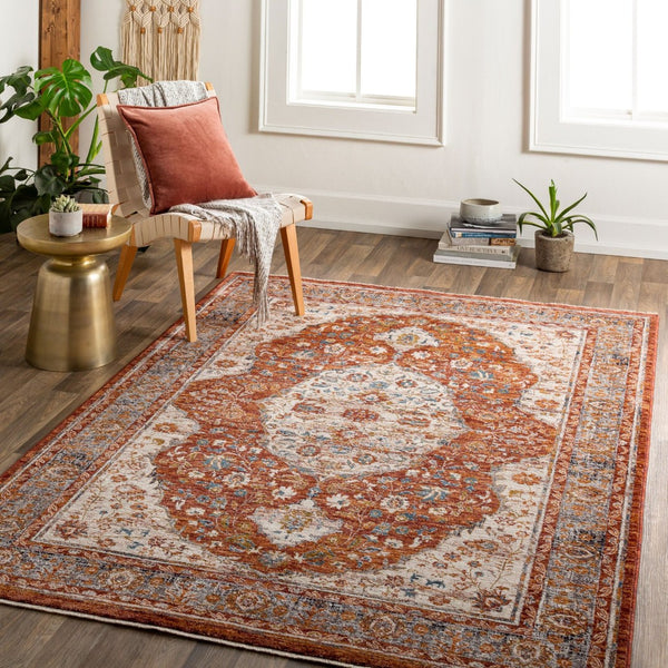 Livabliss Arya Machine Woven Polyester Viscose Accent Rug with Lustrous Sheen for Entryways RYA2307-233