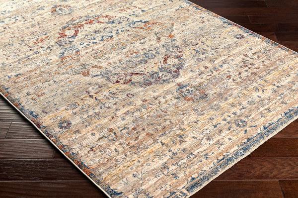 Livabliss Arya Persian Inspired Accent Rug with Lustrous Polyester Viscose Pile Handcrafted in Turkey Medium Gray, Ch 2' x 3'3" RYA2308-233