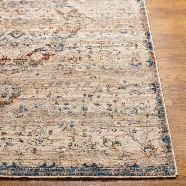 Livabliss Arya Persian Inspired Accent Rug with Lustrous Polyester Viscose Pile Handcrafted in Turkey Medium Gray, Ch 2' x 3'3" RYA2308-233