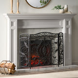 Christopher Knight Home® - Noble House - Waterbury Traditional Iron Fireplace Screen