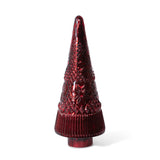 Festive Red Glass Lighted Christmas Tree, 18 in. XAB30048 Park Hill