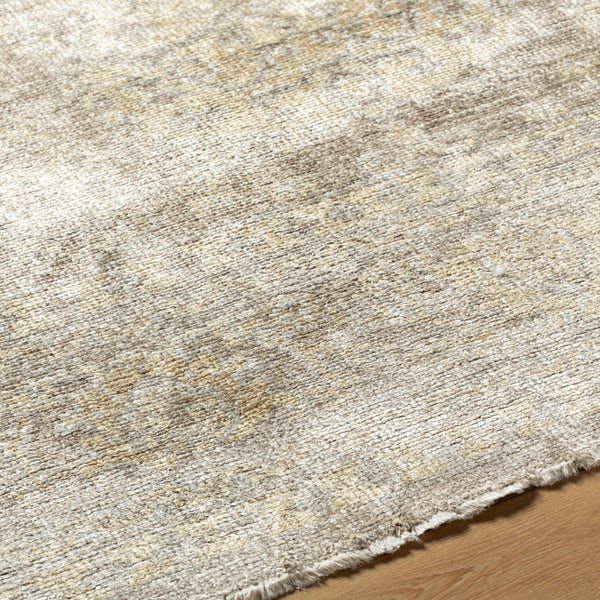 Surya Royal Handmade 10' X 14' Luxurious Viscose Rug – Elegant Design With Fringe Detailing For Home Décor Wheat Viscose Ryl2301-69