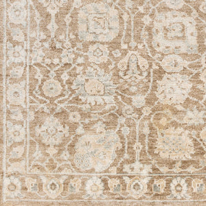 Surya Royal Handmade 10' X 14' Luxurious Viscose Rug – Elegant Design With Fringe Detailing For Home Décor Taupe Viscose Ryl2303-69