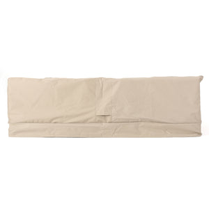 English Elm Christopher Knight Home® - SHIELD Chat Set Cover Waterproof Polyester Fabric, Handcrafted 19x8.5x6.38 Protective Outdoor Slipcover Beige 60003.00