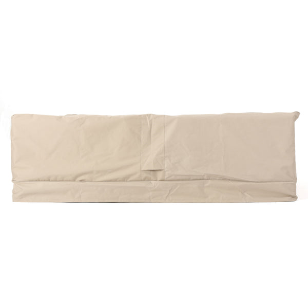 English Elm Christopher Knight Home® - SHIELD Chat Set Cover Waterproof Polyester Fabric, Handcrafted 19x8.5x6.38 Protective Outdoor Slipcover Beige 60003.00