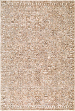Livabliss The Vintage Medallion Runner Turkish Machine Woven Polyester Rug for Hallways Brown, Medium B 2'7" x 7'3" RZDT2306-2773