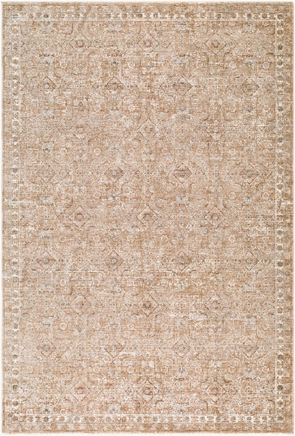 Livabliss The Vintage Medallion Runner Turkish Machine Woven Polyester Rug for Hallways Brown, Medium B 2'7" x 7'3" RZDT2306-2773