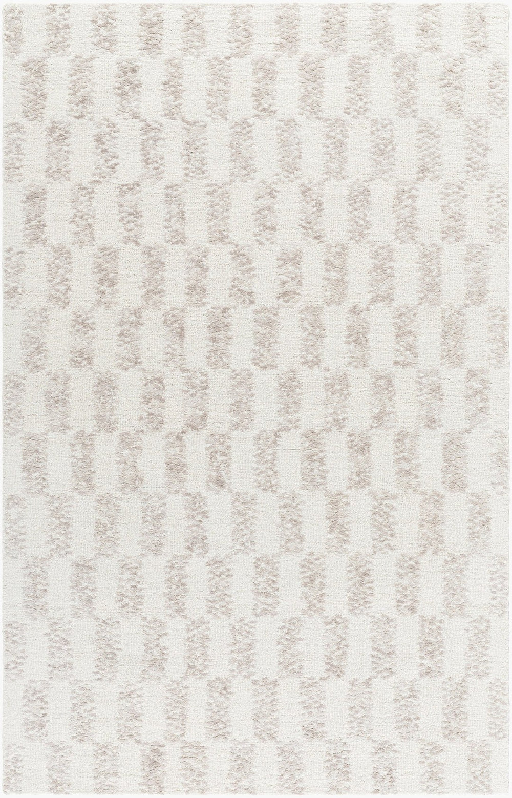 Livabliss Rize Hand Tufted Wool Accent Rug Artisan Crafted for Entryways and Bedroom Floors Ivory, Taupe 8' x 10' RZE2300-810