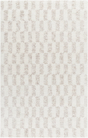 Livabliss Rize Hand Tufted Wool Accent Rug Artisan Crafted for Entryways and Bedroom Floors Ivory, Taupe 8' x 10' RZE2300-810