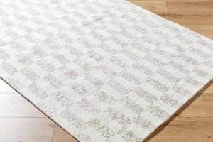 Livabliss Rize Hand Tufted Wool Accent Rug Artisan Crafted for Entryways and Bedroom Floors Ivory, Taupe 8' x 10' RZE2300-810