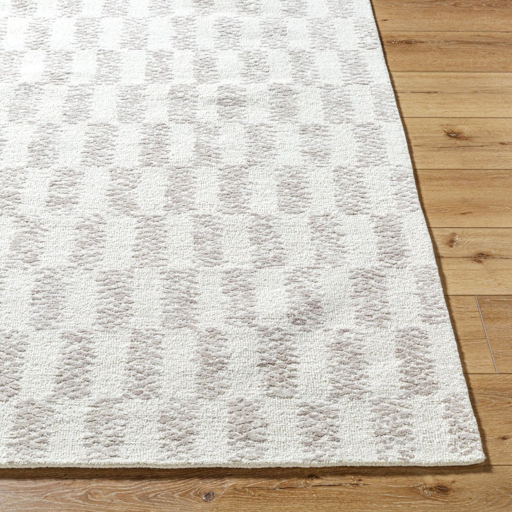 Livabliss Rize Hand Tufted Wool Accent Rug Artisan Crafted for Entryways and Bedroom Floors Ivory, Taupe 8' x 10' RZE2300-810
