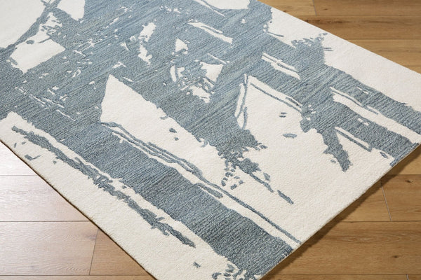 Livabliss Rize Hand Tufted Wool Accent Rug Artisan Crafted in India for Entryways and Bedrooms Slate Blue, Iv 8' x 10' RZE2301-810