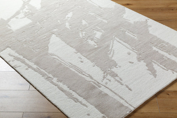 Livabliss Rize Hand Tufted Wool Accent Rug Artisan Crafted for Entryways Bathrooms and Bedside Ivory, Taupe 2' x 3' RZE2302-23