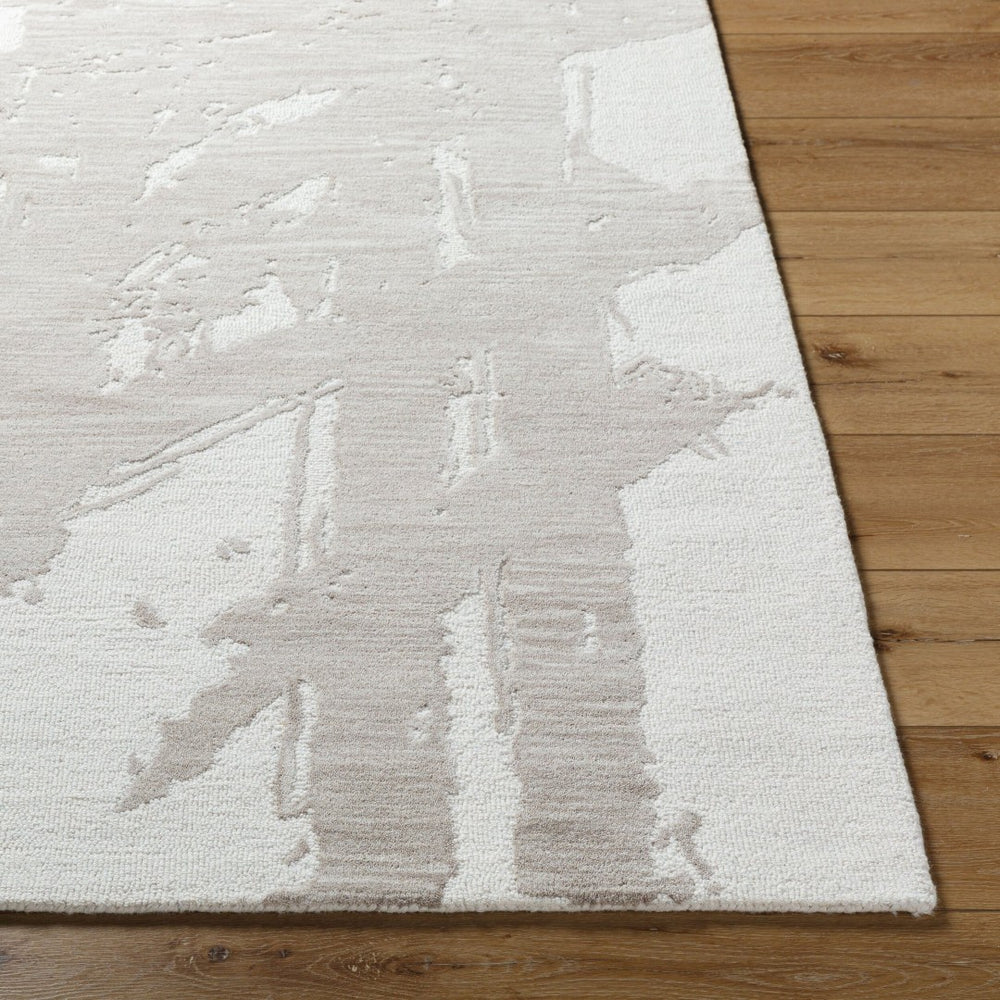 Livabliss Rize Hand Tufted Wool Accent Rug Artisan Crafted for Entryways Bathrooms and Bedside Ivory, Taupe 2' x 3' RZE2302-23