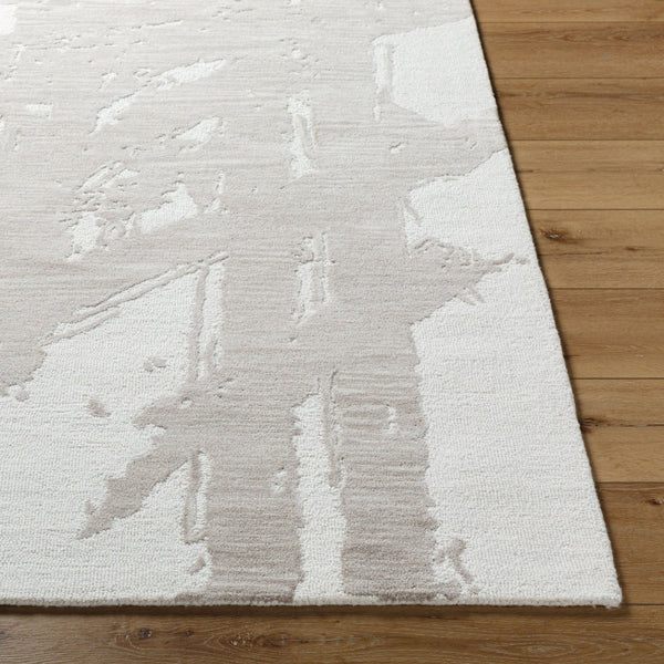 Livabliss Rize Hand Tufted Wool Accent Rug Artisan Crafted for Entryways Bathrooms and Bedside Ivory, Taupe 2' x 3' RZE2302-23