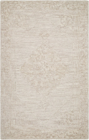 Livabliss Rize Hand Tufted Wool Accent Rug Plush Medium Pile for Entryway or Bathroom Ivory, Sandston 2' x 3' RZE2303-23