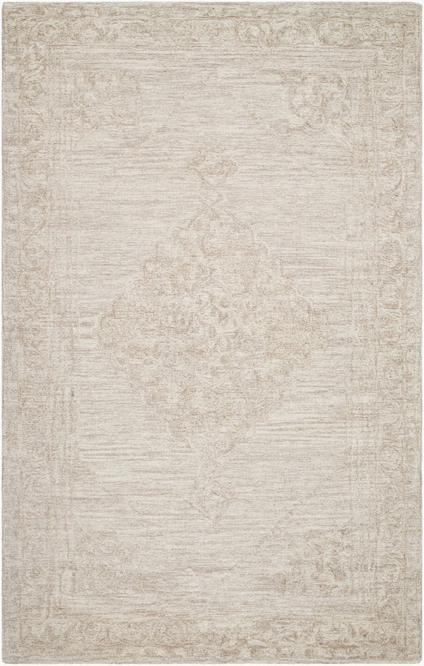 Livabliss Rize Hand Tufted Wool Accent Rug Plush Medium Pile for Entryway or Bathroom Ivory, Sandston 2' x 3' RZE2303-23