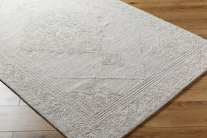 Livabliss Rize Hand Tufted Wool Accent Rug Plush Medium Pile for Entryway or Bathroom Ivory, Sandston 2' x 3' RZE2303-23