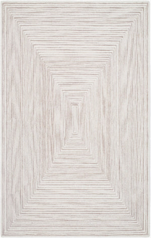 Livabliss Rize Hand-tufted Wool Accent Rug Soft Medium Pile for Entryway or Bathroom Decor Ivory, Taupe 2' x 3' RZE2309-23