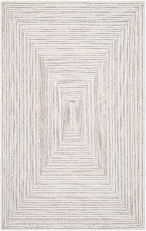 Livabliss Rize Hand-tufted Wool Accent Rug Soft Medium Pile for Entryway or Bathroom Decor Ivory, Taupe 2' x 3' RZE2309-23