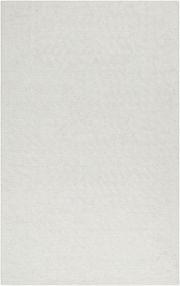 Livabliss Rize Handmade Wool Accent Rug Soft Medium Pile for Entryway or Bathroom Warmth Ivory, Pearl 2' x 3' RZE2310-23