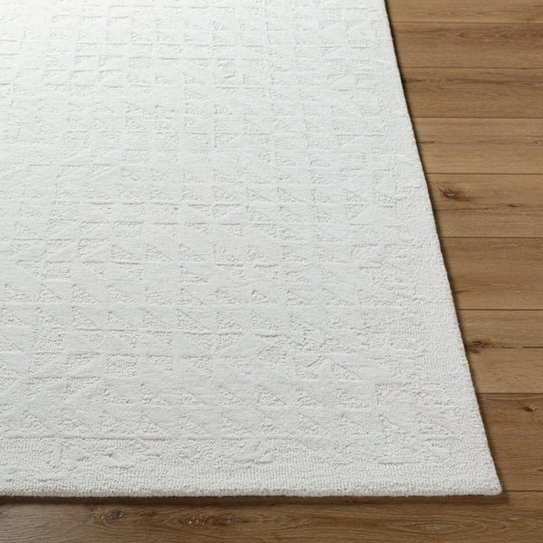 Livabliss Rize Handmade Wool Accent Rug Soft Medium Pile for Entryway or Bathroom Warmth Ivory, Pearl 2' x 3' RZE2310-23
