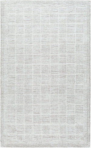Livabliss Rize Hand Tufted Wool Area Rug Soft Medium Pile Accent for Entryway or Bedroom Ivory, Dove Gra 8' x 10' RZE2311-810