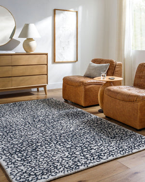 Livabliss Rize Hand Tufted Wool Accent Rug Plush Medium Pile for Entryway or Bedside Charcoal, Ash G 2'6" x 8' RZE2312-268