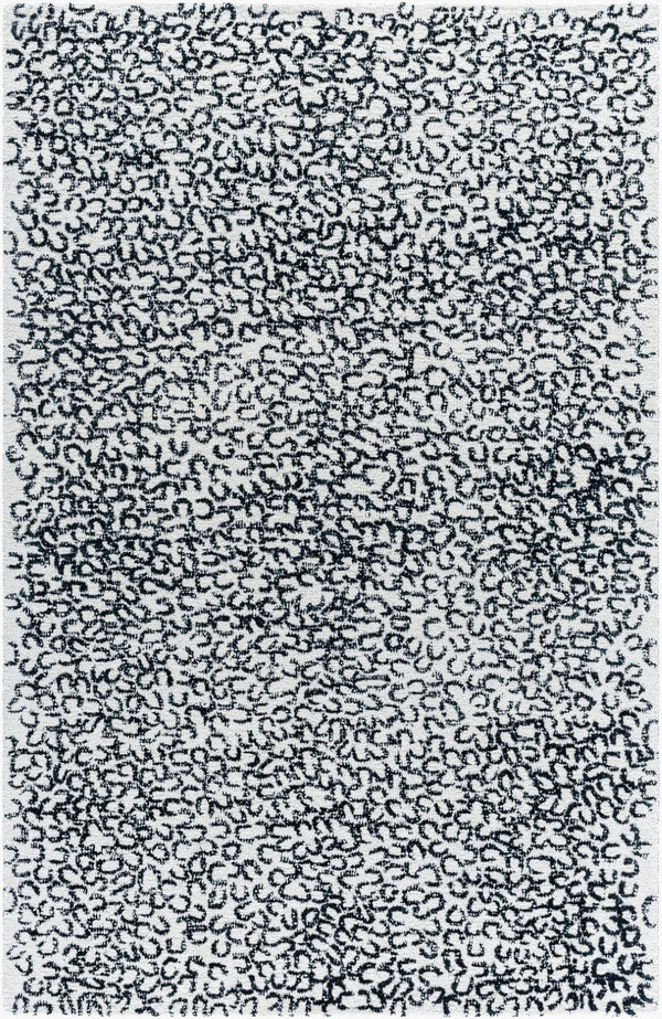Livabliss Rize Hand Tufted Wool Accent Rug Plush Medium Pile for Entryway or Bedside Charcoal, Ash G 6' x 9' RZE2312-69
