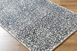 Livabliss Rize Hand Tufted Wool Accent Rug Plush Medium Pile for Entryway or Bedside Charcoal, Ash G 6' x 9' RZE2312-69