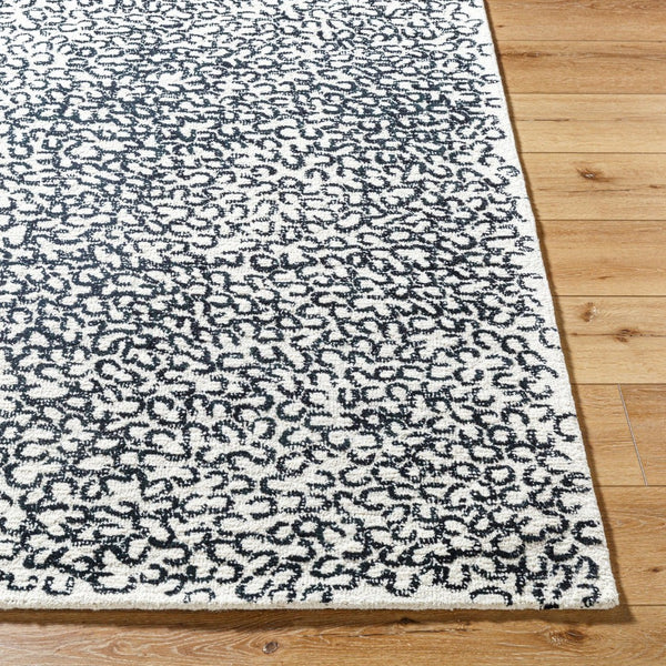 Livabliss Rize Hand Tufted Wool Accent Rug Plush Medium Pile for Entryway or Bedside Charcoal, Ash G 6' x 9' RZE2312-69