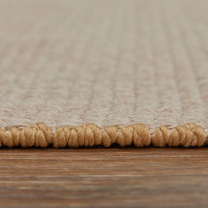 Feizy Rugs Theo Hand Woven Polypropylene Rug - Durable, Low Pile, Perfect For High-traffic Indoor & Outdoor Use Ivory,Tan Polypropylene The0827fivysndf00