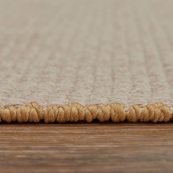 Feizy Rugs Theo Hand Woven Polypropylene Rug - Durable, Low Pile, Perfect For High-traffic Indoor & Outdoor Use Ivory,Tan Polypropylene The0827fivysndf00