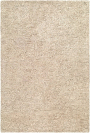 Livabliss The Neutral Edit Handmade Wool Rug Bohemian Global Texture for Entryways Bedside Sandstone, Beig 5' x 7'6" RZNE2300-576