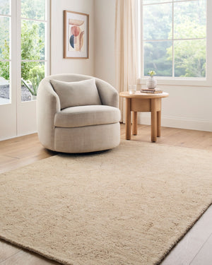 Livabliss The Neutral Edit Handtufted Wool Accent Rug Bohemian Global Pattern for Entryways Beige, Sandsto 2' x 3' RZNE2301-23