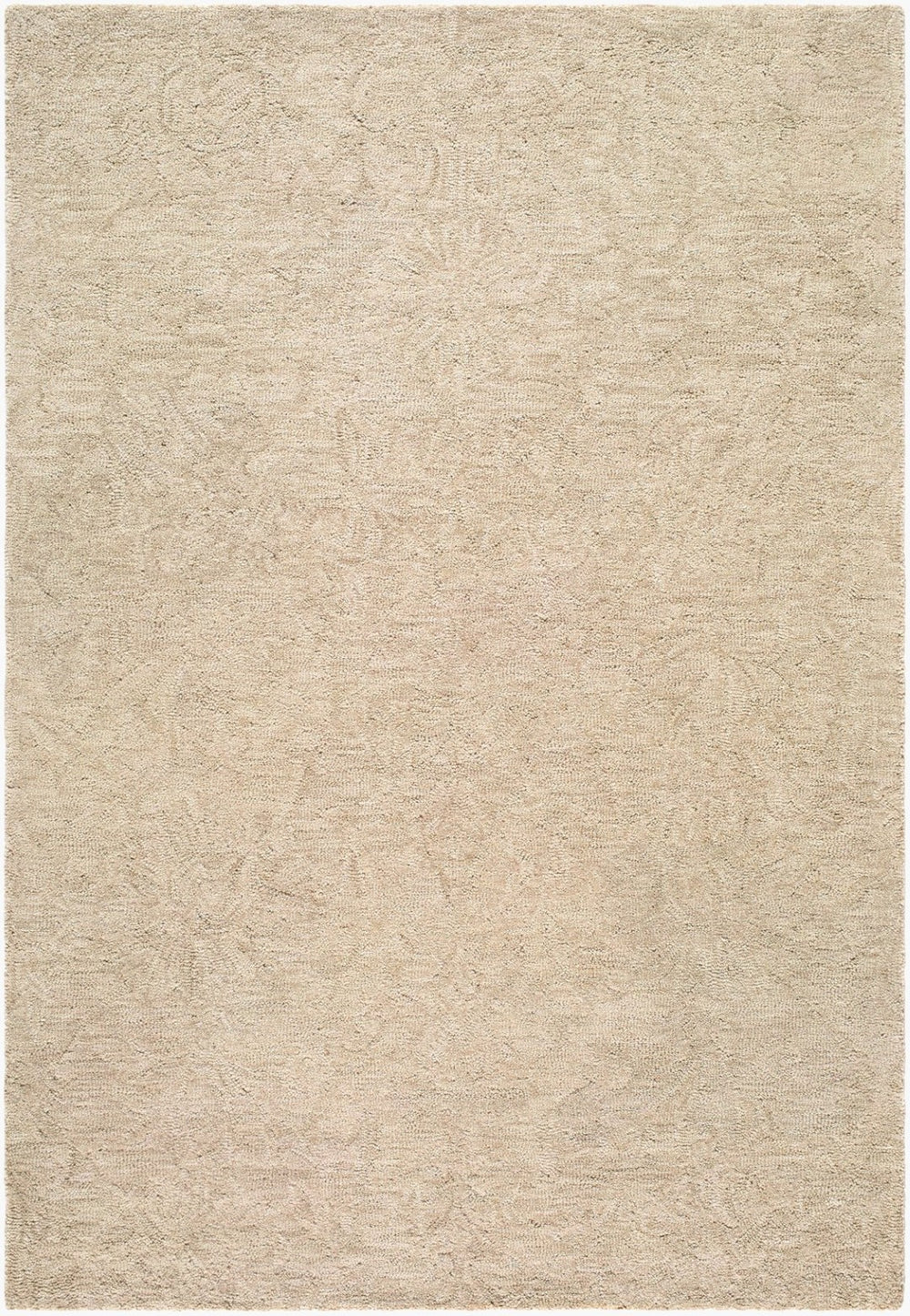 Livabliss The Neutral Edit Bohemian Wool Area Rug Hand Tufted in India for Eclectic Spaces Beige, Sandsto 2' x 3' RZNE2302-23