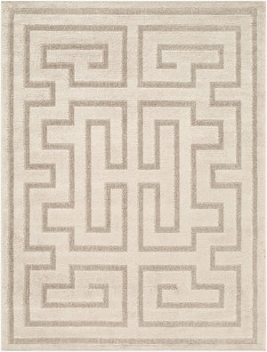 Livabliss The Studio Edit Art Deco Machine Woven Polypropylene Accent Rug for Entryway Oatmeal, Ivory 2'7" x 10' RZSE2308-2710