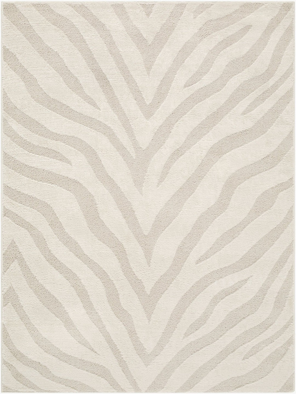 Livabliss The Studio Edit Art Deco Accent Rug Machine Woven Polypropylene Entryway Layer Cream, Beige 9' x 12' RZSE2312-912